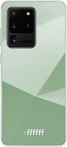 Samsung Galaxy S20 Ultra Hoesje Transparant TPU Case - Fresh Geometric #ffffff