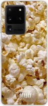 Samsung Galaxy S20 Ultra Hoesje Transparant TPU Case - Popcorn #ffffff