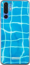 Huawei P30 Pro Hoesje Transparant TPU Case - Blue Pool #ffffff