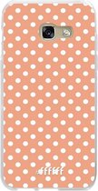 Samsung Galaxy A3 (2017) Hoesje Transparant TPU Case - Peachy Dots #ffffff