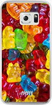 Samsung Galaxy S6 Edge Hoesje Transparant TPU Case - Gummy Bears #ffffff