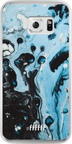 Samsung Galaxy S6 Edge Hoesje Transparant TPU Case - Melted Opal #ffffff