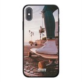 iPhone Xs Hoesje TPU Case - Skateboarding #ffffff