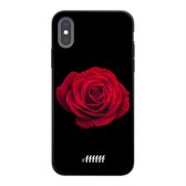 iPhone Xs Hoesje TPU Case - Radiant Rose #ffffff