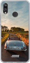Huawei P20 Lite (2018) Hoesje Transparant TPU Case - Oldtimer Mercedes #ffffff