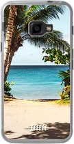 Samsung Galaxy Xcover 4 Hoesje Transparant TPU Case - Coconut View #ffffff