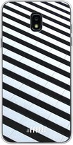 Samsung Galaxy J7 (2018) Hoesje Transparant TPU Case - Mono Tiles #ffffff