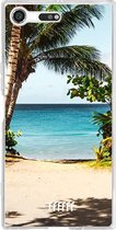 Sony Xperia XZ Premium Hoesje Transparant TPU Case - Coconut View #ffffff