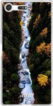 Sony Xperia XZ Premium Hoesje Transparant TPU Case - Forest River #ffffff