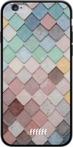 iPhone 6s Hoesje TPU Case - Color Tiles #ffffff