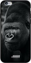 6F hoesje - geschikt voor iPhone 6s -  TPU Case - Gorilla #ffffff