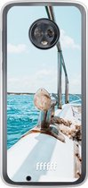 Motorola Moto G6 Hoesje Transparant TPU Case - Sailing #ffffff