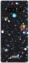 Samsung Galaxy Note 8 Hoesje Transparant TPU Case - Galactic Bokeh #ffffff