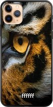 iPhone 11 Pro Max Hoesje TPU Case - Tiger #ffffff