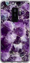 Samsung Galaxy S9 Plus Hoesje Transparant TPU Case - Purple Geode #ffffff