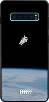 Samsung Galaxy S10 Plus Hoesje TPU Case - Spacewalk #ffffff