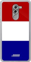 6F hoesje - geschikt voor Honor 6X -  Transparant TPU Case - Nederlandse vlag #ffffff