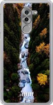 Honor 6X Hoesje Transparant TPU Case - Forest River #ffffff