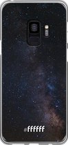 Samsung Galaxy S9 Hoesje Transparant TPU Case - Dark Space #ffffff