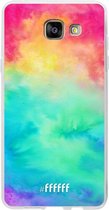 Samsung Galaxy A5 (2016) Hoesje Transparant TPU Case - Rainbow Tie Dye #ffffff