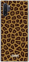 Samsung Galaxy Note 10 Plus Hoesje Transparant TPU Case - Leopard Print #ffffff