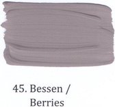 Wallprimer 5 ltr op kleur45- Bessen