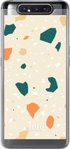 Samsung Galaxy A80 Hoesje Transparant TPU Case - Terrazzo N°1 #ffffff