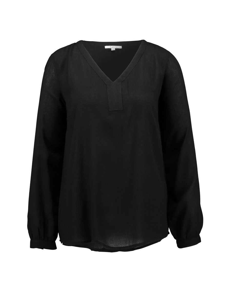 Kaffe tuniek Zwart-40 (L)