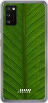 Samsung Galaxy A41 Hoesje Transparant TPU Case - Unseen Green #ffffff