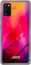 Samsung Galaxy A41 Hoesje Transparant TPU Case - Colour Bokeh #ffffff