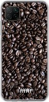 Huawei P40 Lite Hoesje Transparant TPU Case - Dark Roast #ffffff