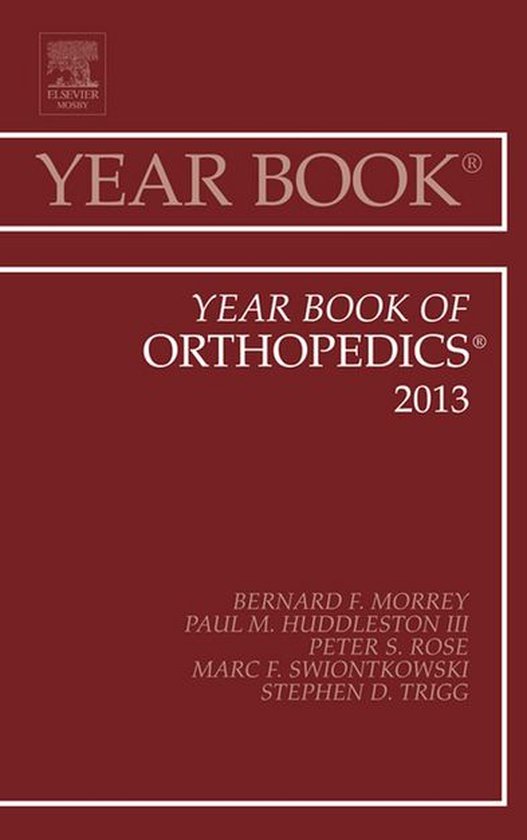 Year Books 2013 - Year Book of Orthopedics 2013 - cover