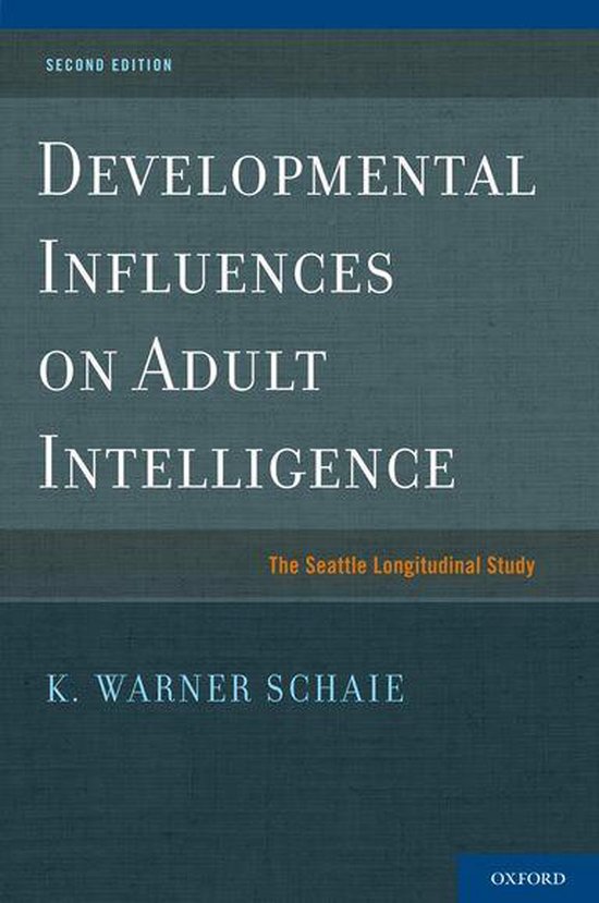 Developmental Influences on Adult Intelligence - cover