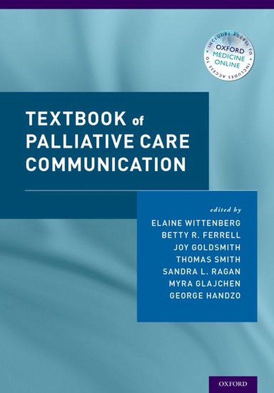 Textbook of Palliative Care Communication - cover