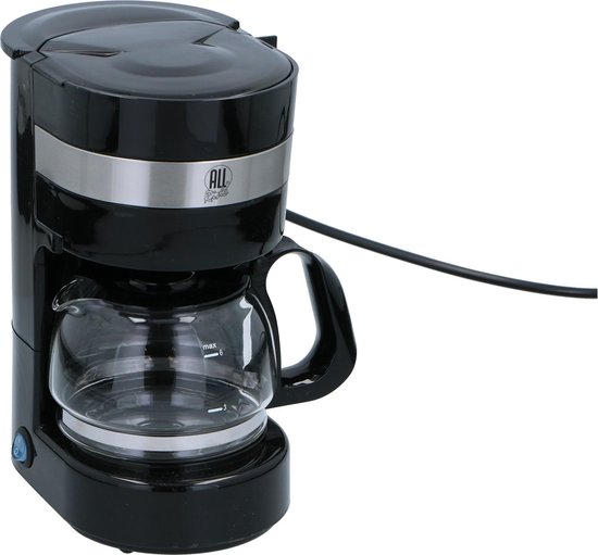 All Ride Koffiezetapparaat op 24 Volt - 4-6 Koppen - Permanent Filter -  Druppelstop -... | bol.com