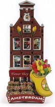Magneet 2D MDF Flowershop Amsterdam - Souvenir