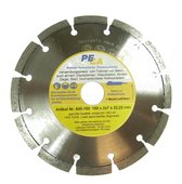 PECA diamond cutting discs, 150x22mm