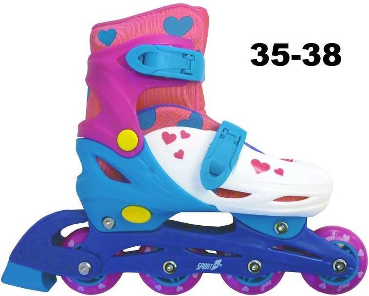 Sport One Easy Inline Skates Veelkleurig Kinderen Roze