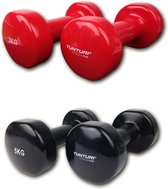 Tunturi - Gewichten Set - Gewichten - Dumbells - 2 x 5 kg - 2 x 3 kg