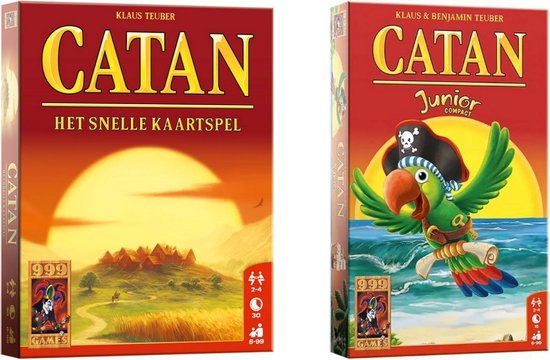 Spellenbundel - Kaartspel - 2 stuks - Catan: Het Snelle Kaartspel &  Kolonisten van... | bol.com