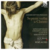 Akademie Für Alte Musik Berlin, René Jacobs - Pergolesi: Septem Verba A Christo In Cruce (CD)