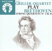 Play Beethoven String Quartets 3&11