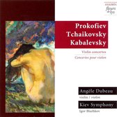 Prokofiev, Tchaikovsky, Kabalevsky: Violin Concerti / Dubeau