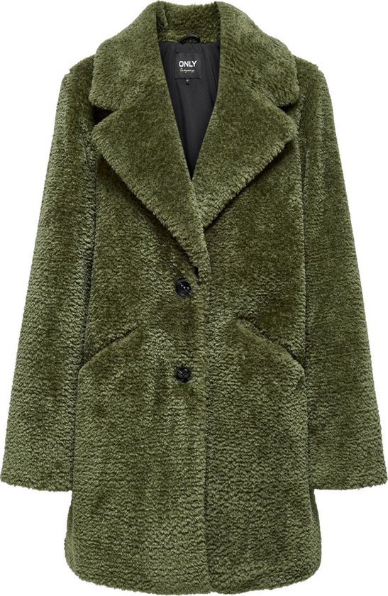 Onlannie Faux Fur Coat Otw Martini Olive