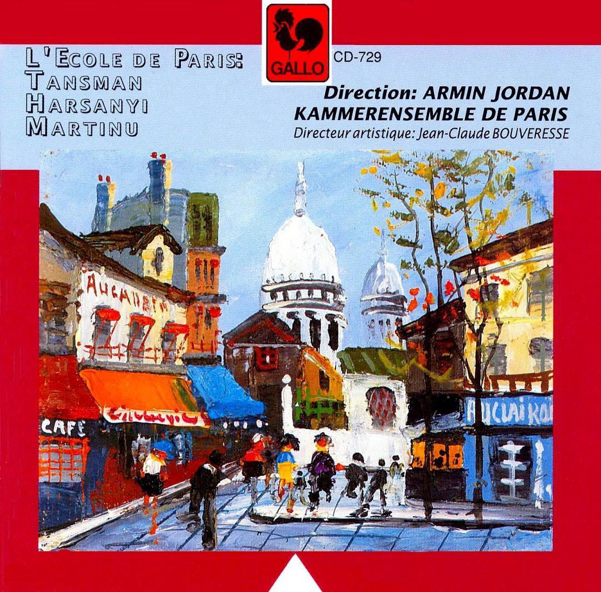 L'Ecole de Paris: Tansman, Harsanyi, Martinu