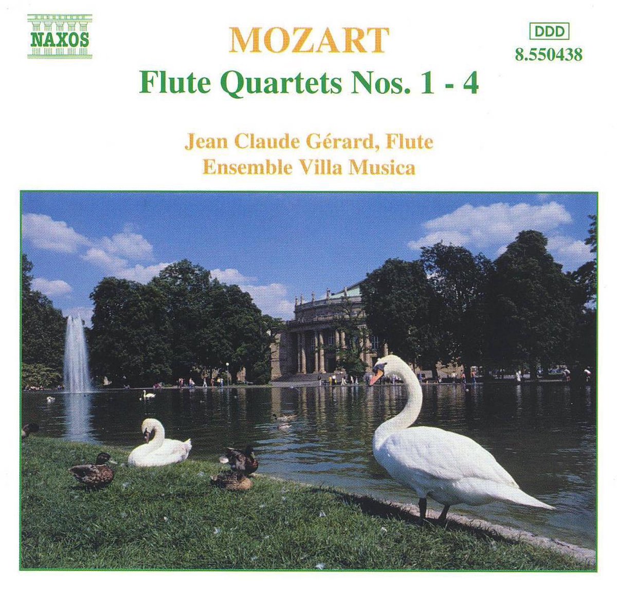 Ensemble Villa Musica - Mozart: Flute Quartets 1-4 (CD)