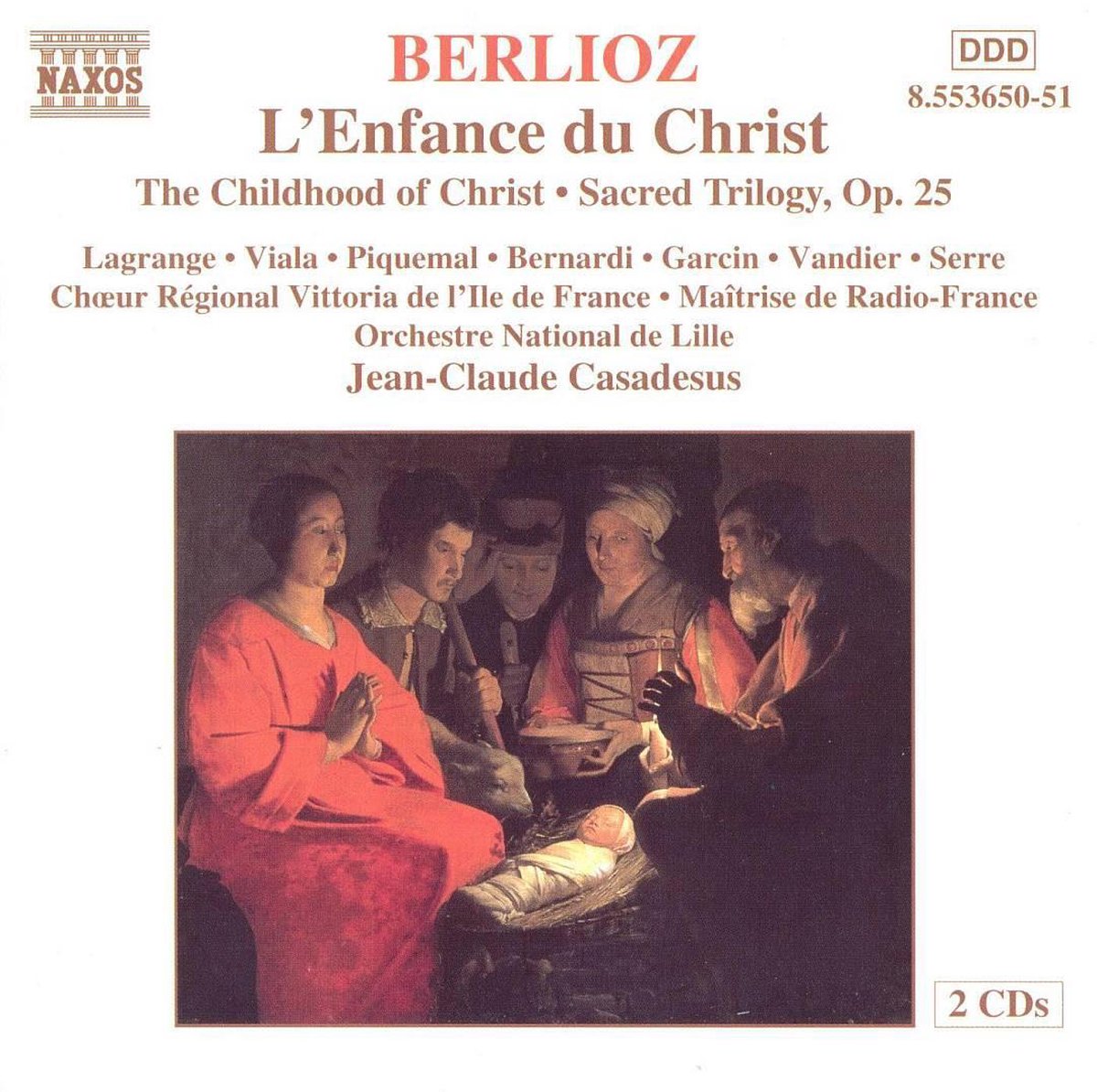 Orchestre National De Lille - Berlioz: L'Enfance Du Christ (2 CD)