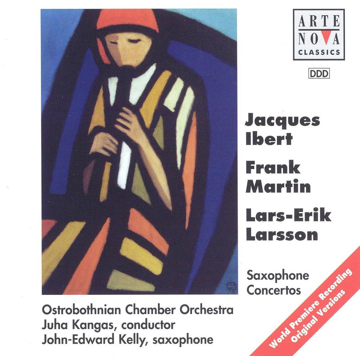Ibert, Martin, Larsson: Works for Saxophone / Kelly, Kangas