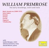 Early Recordings, Violin and Viola