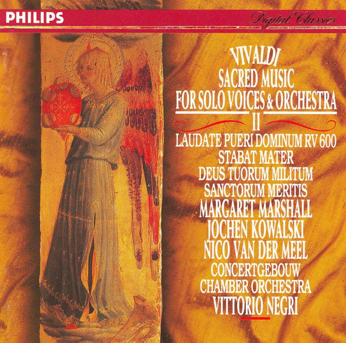 Vivaldi: Sacred Music for solo voices & orchestra, Vol. 2